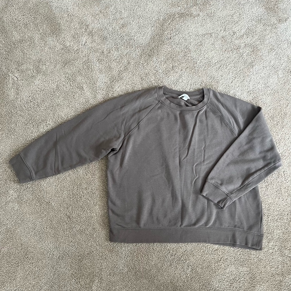 Brown/Gray H&M Crewneck - Size L